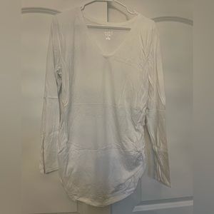 Classic white maternity tshirt